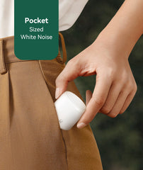 Restnature portable sound machine travel-ready for better sleep on the go