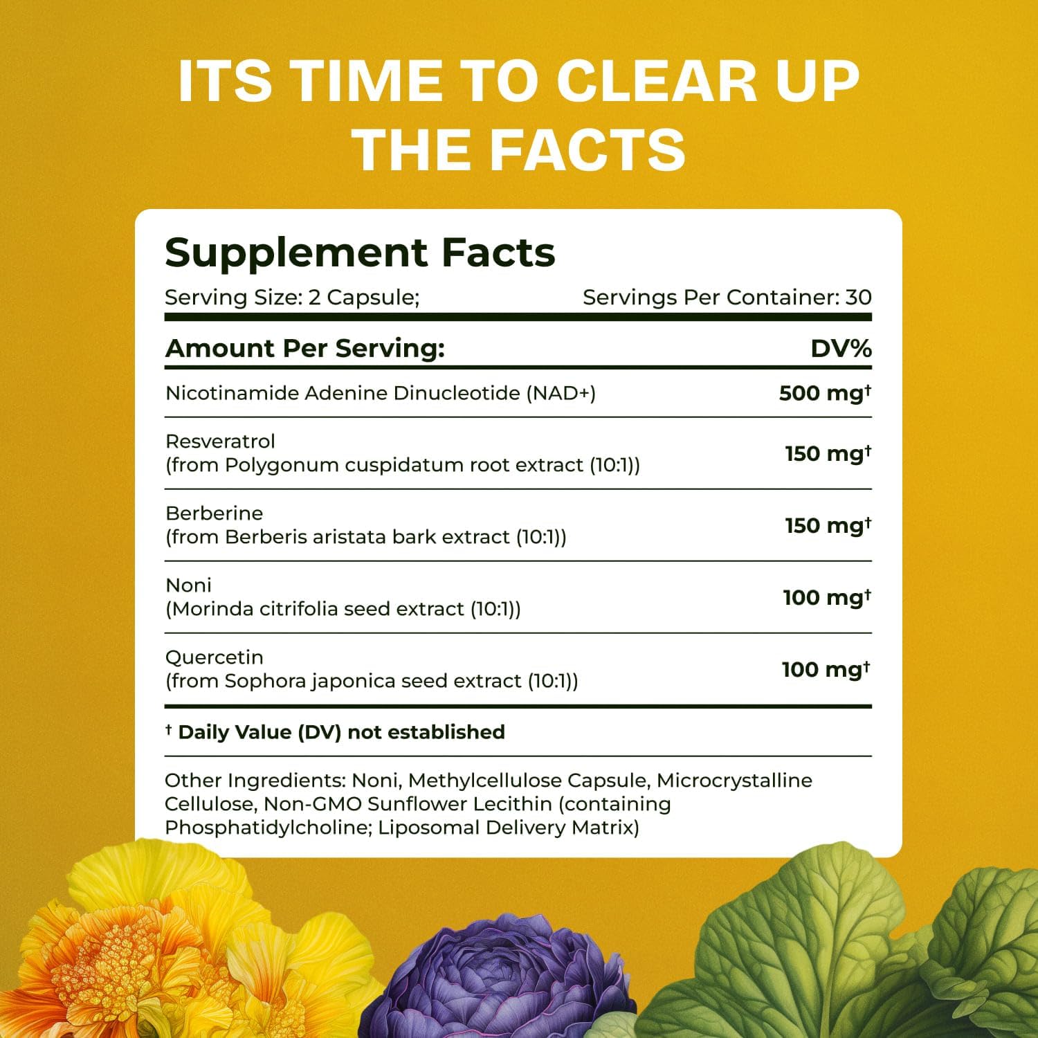 Resurrected Health NAD supplement supports focus during daily routines.
