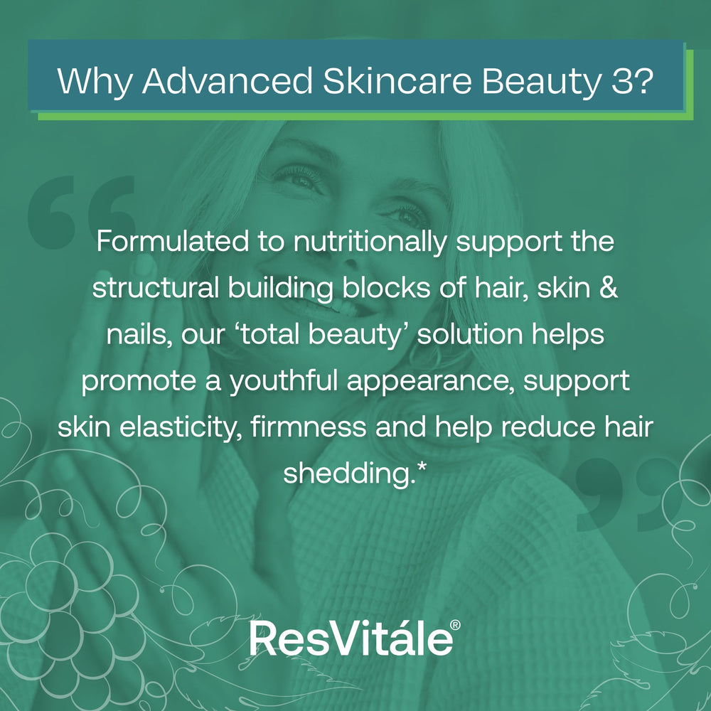 ResVitale Beauty3 package mockup on a clean countertop