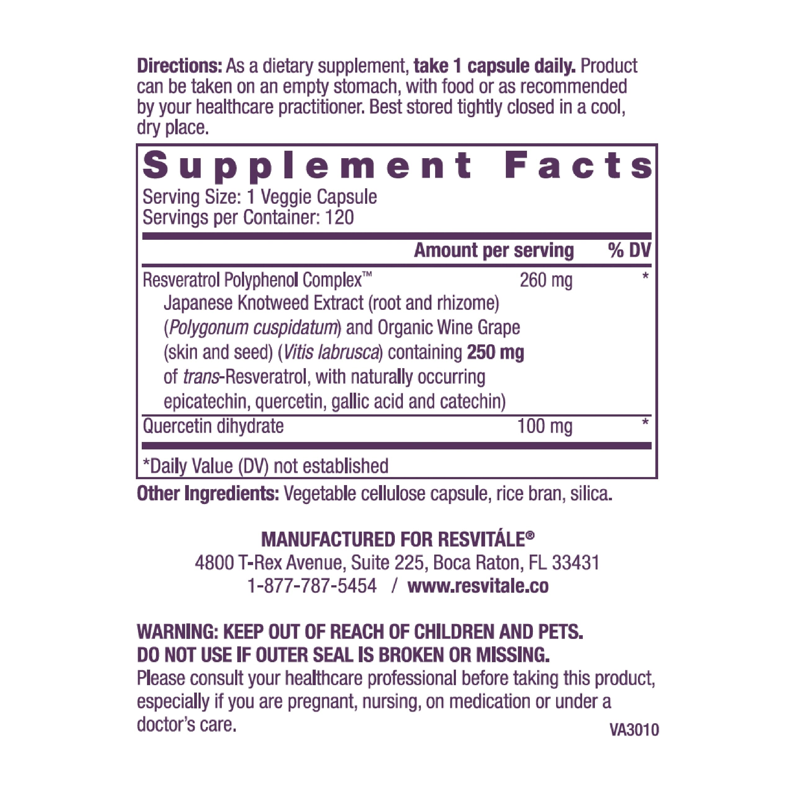 ResVitale Resveratrol organic red wine polyphenols graphic suggesting heart health benefits.