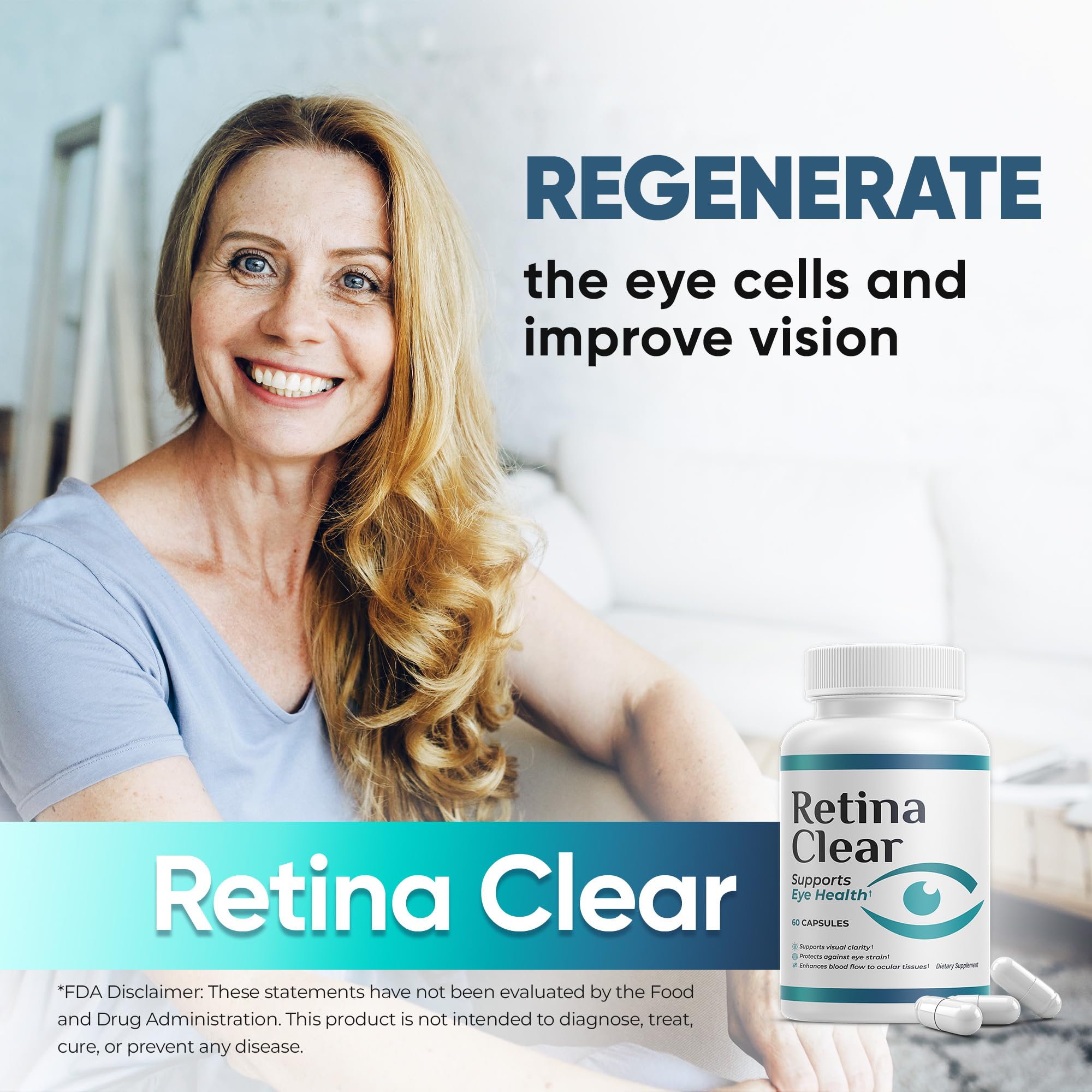Retina Clear eyebright bilberry extract illustrates inflammation response support.