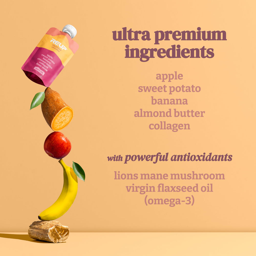 Reup BPA-free packaging signals dairy-free, gluten-free protein option