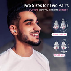 Reure two-pairs package with multiple sizes for comfort and fit.