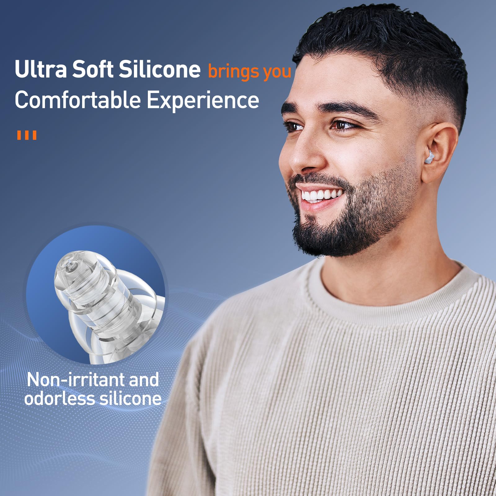 Travel-ready Reure ear plugs for flights and on-the-go protection