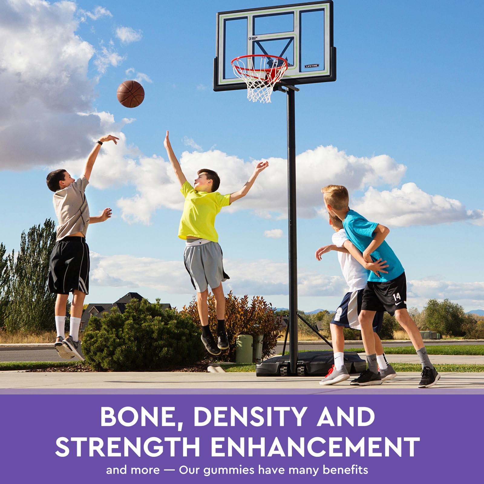 ReviNutra bone-density illustration communicates potential support for skeletal health