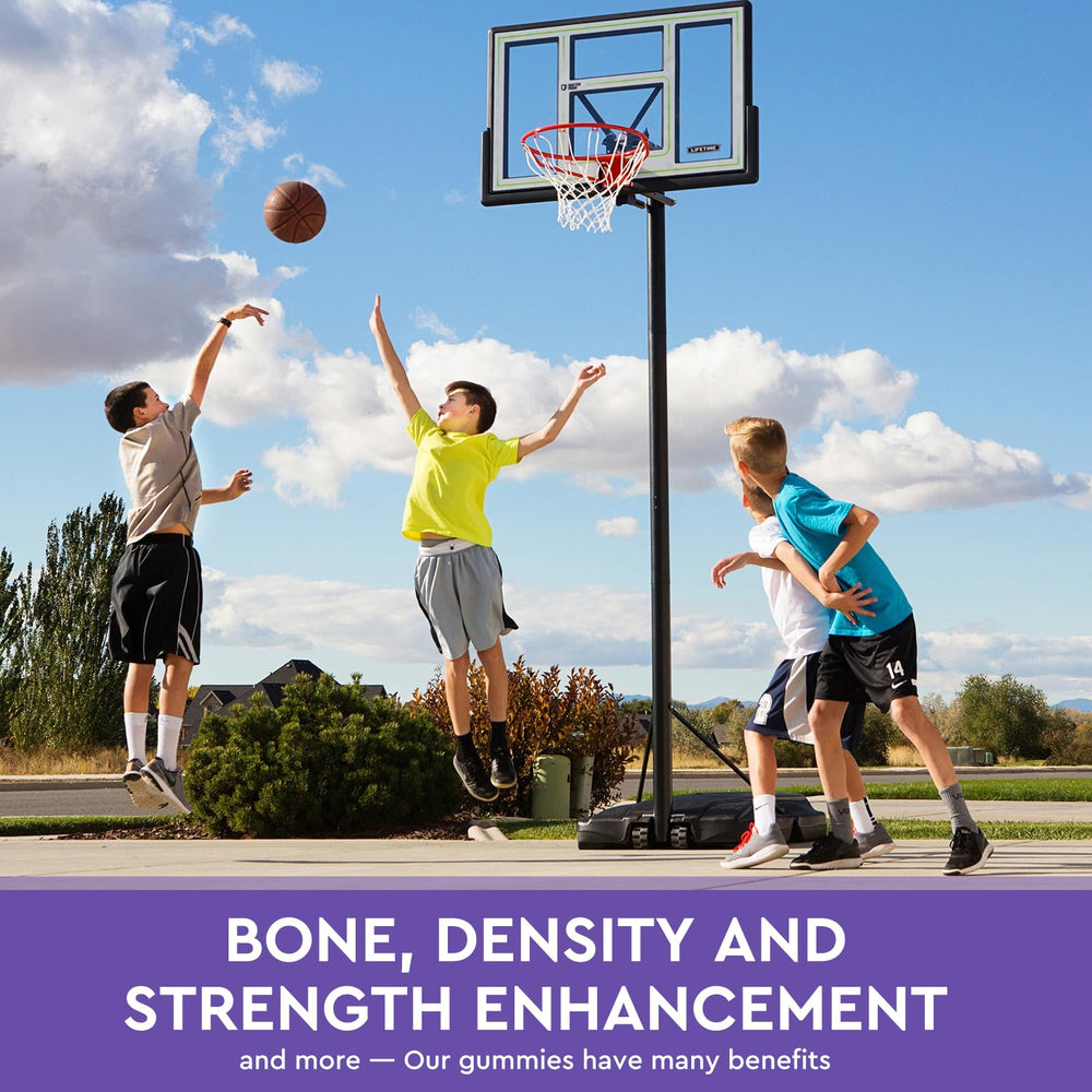 ReviNutra bone-density illustration communicates potential support for skeletal health