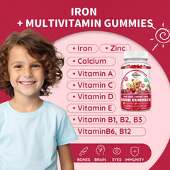 ReviNutra label close-up highlighting calcium, zinc, and iron nutrients.