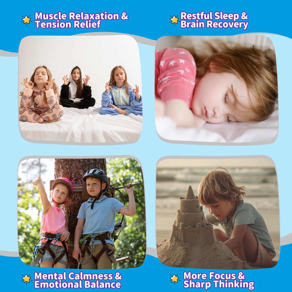 ReviNutra Kids Magnesium Liquid drops supporting focus and mood at school.
