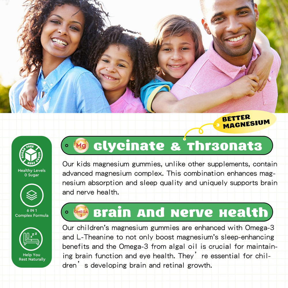 ReviNutra Magnesium Complex Gummies family chews for a calm, shared routine.