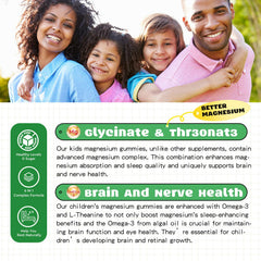 ReviNutra Magnesium Complex Gummies kid chewing provides easy daily chew.
