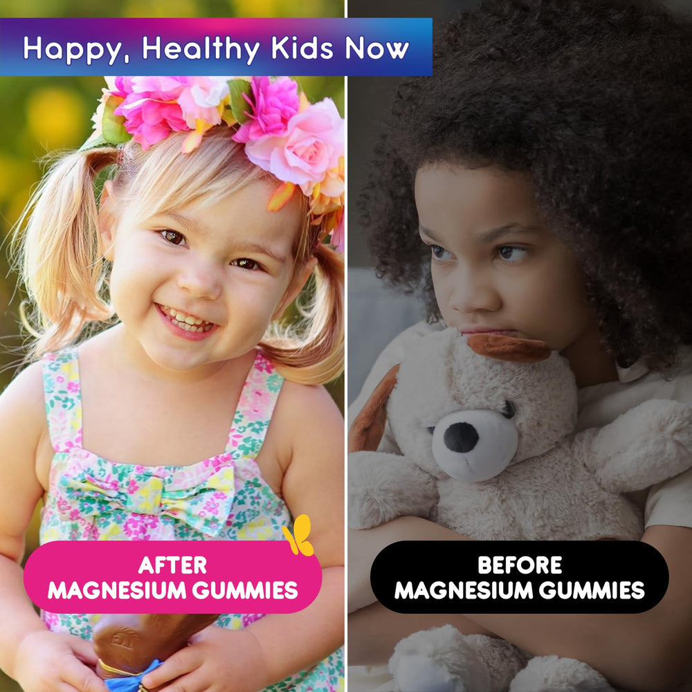 ReviNutra Magnesium Gummies with vitamins D and B6 support immunity.