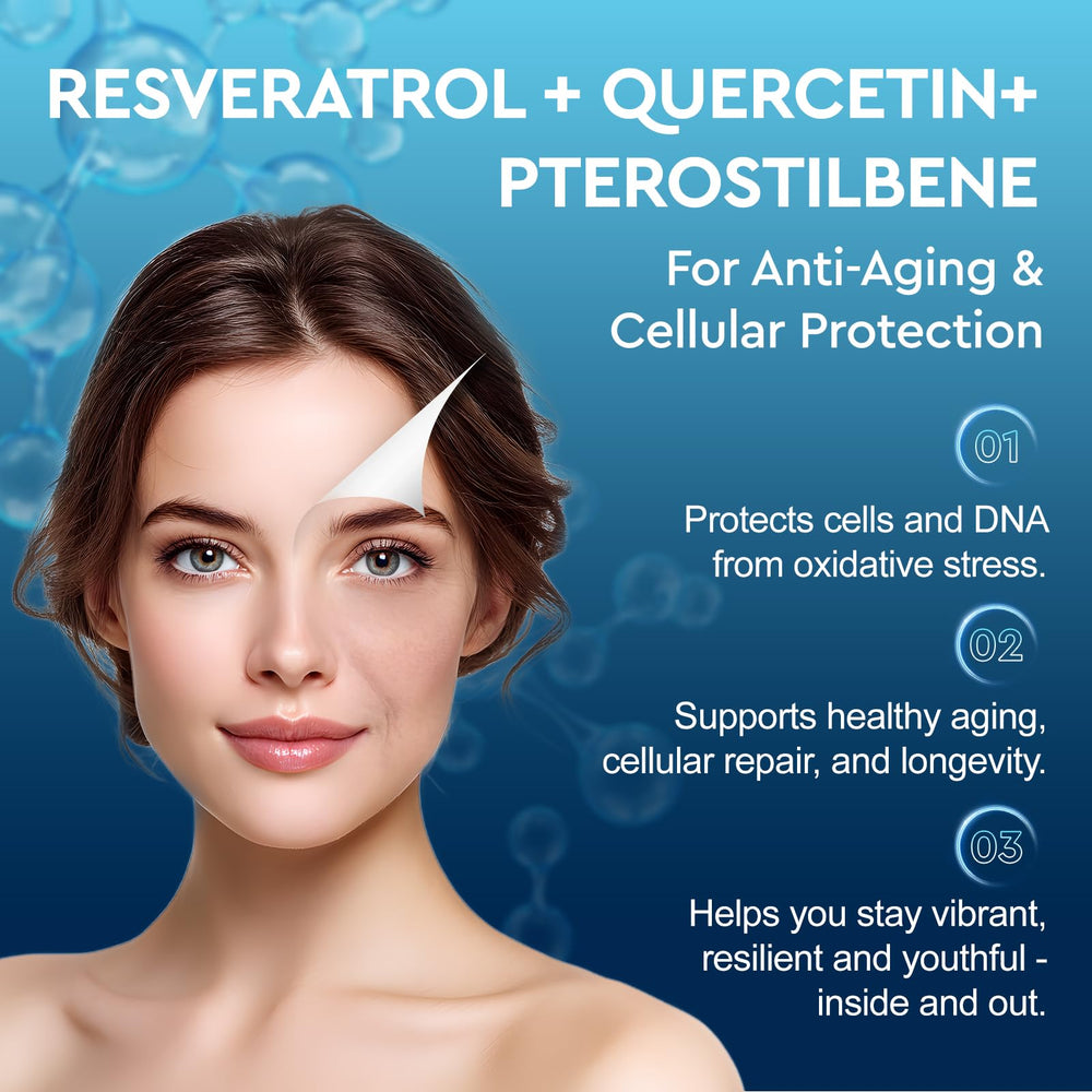 ReviNutra NAD+ with quercetin offers extra antioxidant protection