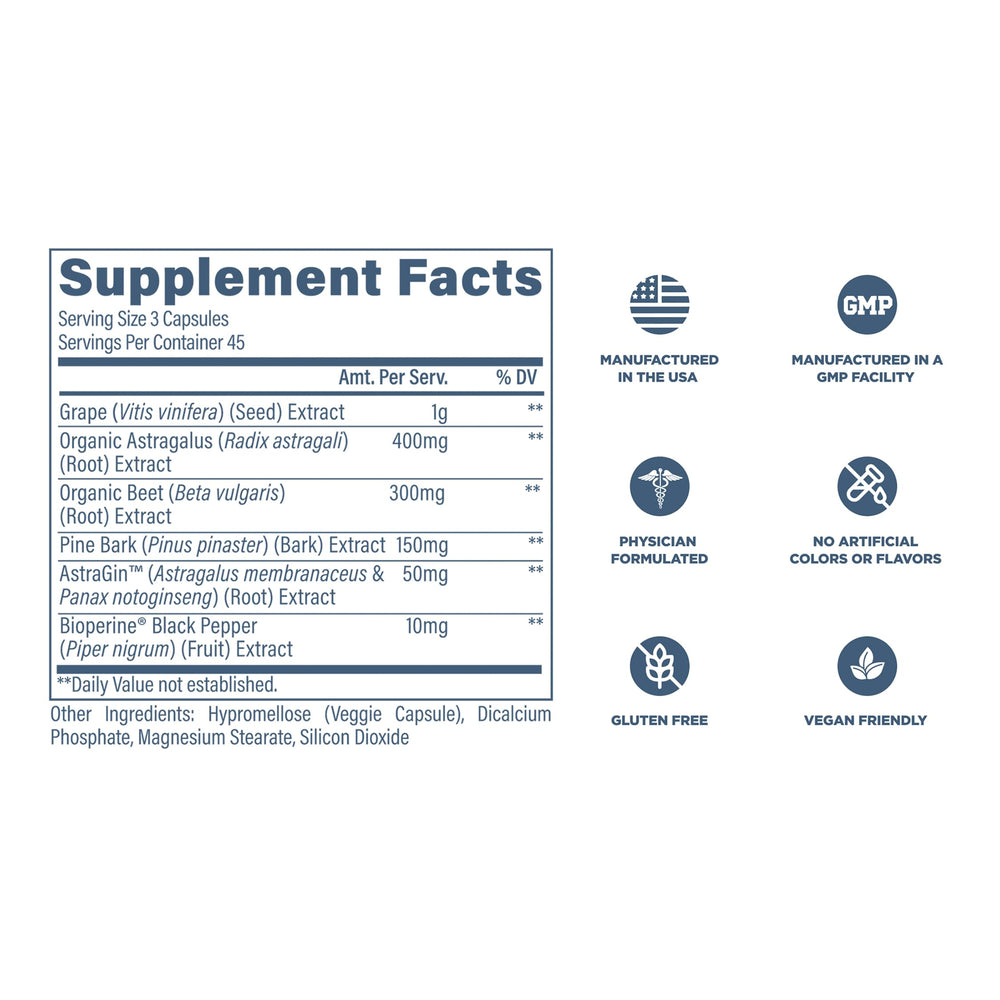 Astragalus root close-up with Revive MD symbolizing balance.