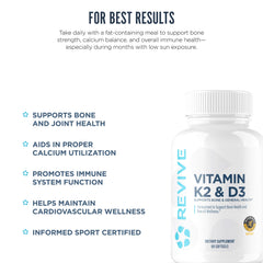 Revive MD bottle tilted for an easy daily routine