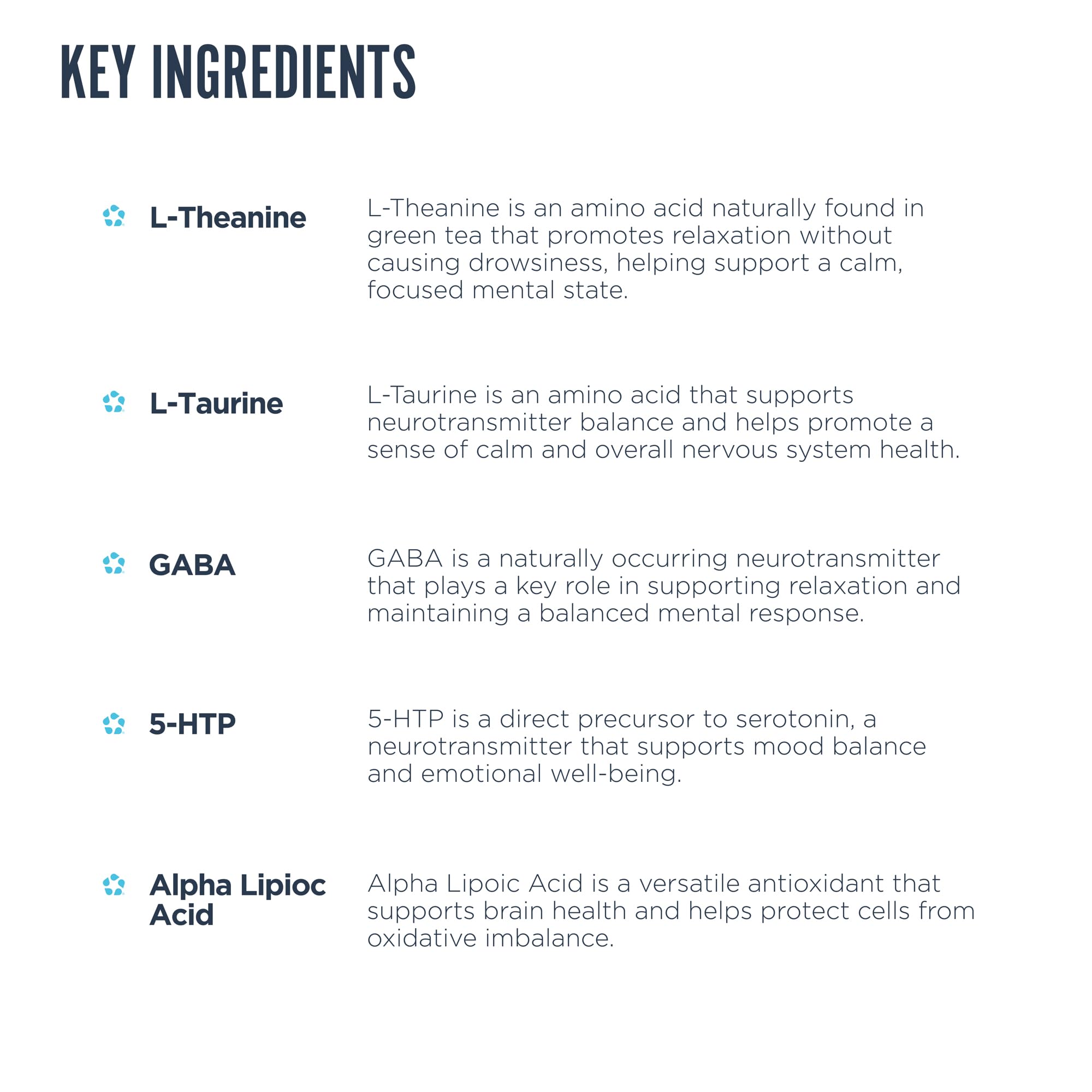 Pouring Revive MD Calm capsules suggests routine and mindful wellness.