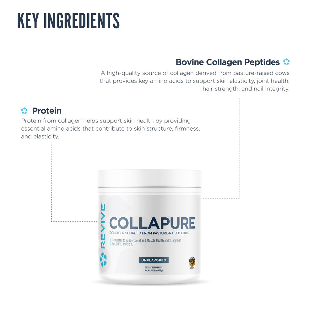 CollaPURE dissolves easily in a beverage without clumps or residue.