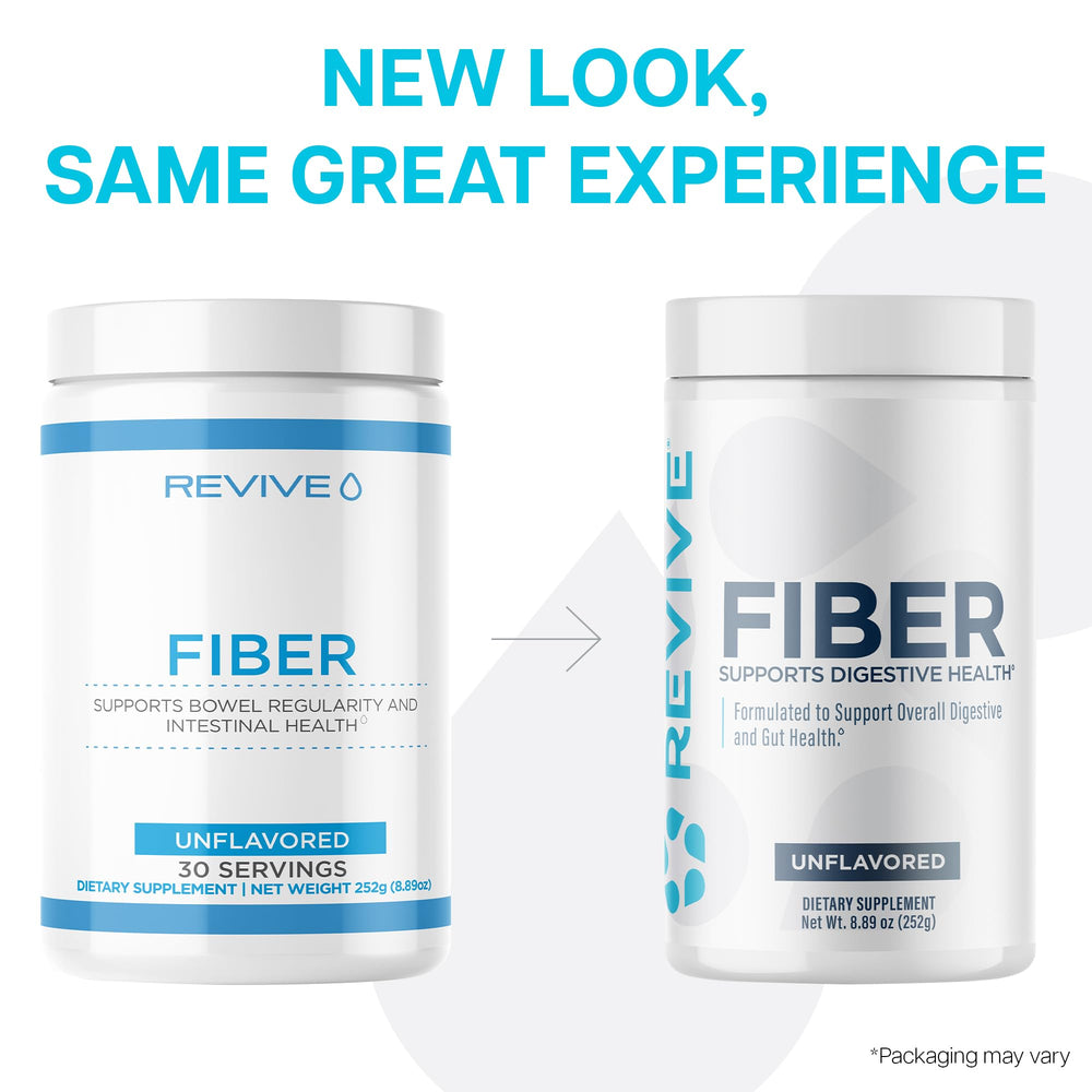 Revive MD Fiber inulin component, highlights satiety and fiber blend