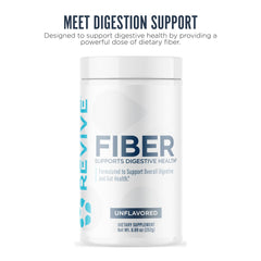 Revive MD Fiber scoop pouring into glass for easy daily intake