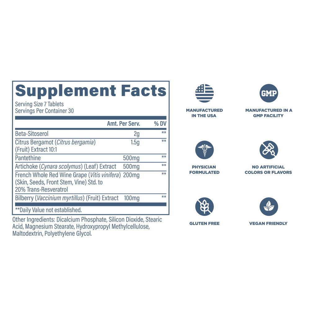 Artichoke extract on Revive MD Lipid Support packaging aiding healthy lipids.