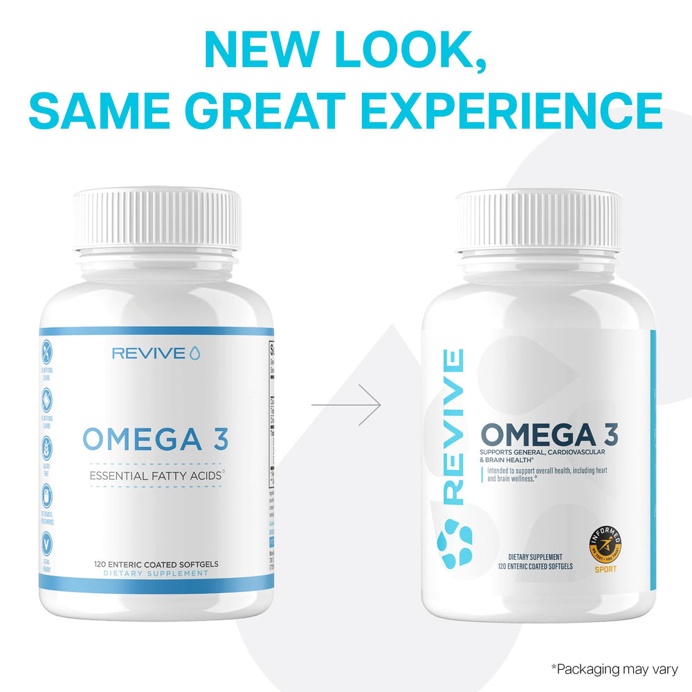 Revive MD Omega-3 vegan-friendly icon signals suitable choice