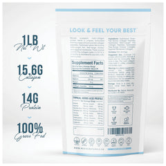 Revive Naturals label closeup highlighting clean, ethically sourced ingredients for aging support.