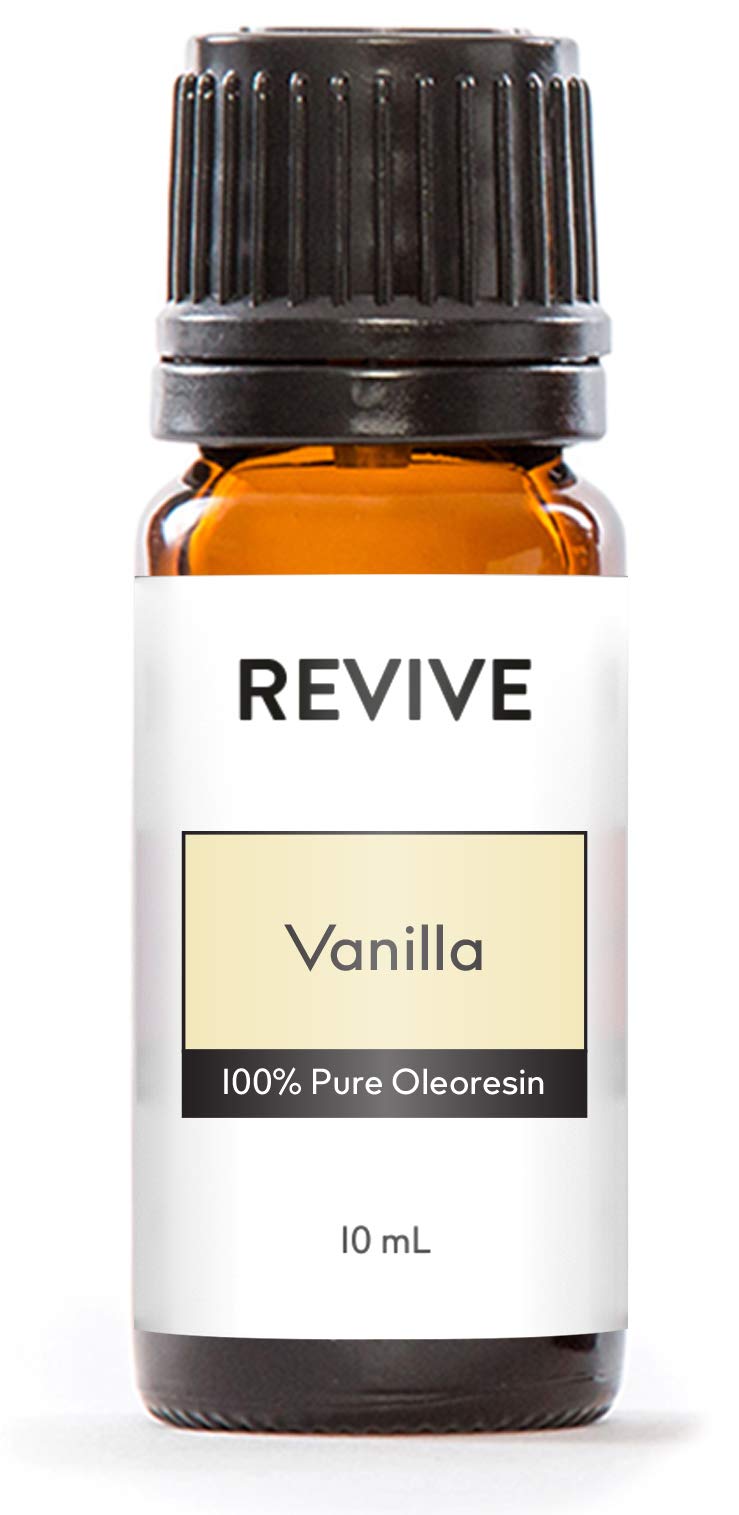 REVIVE Vanilla Oleoresin bottle, warm aroma ideal for diffusion and DIY blends.