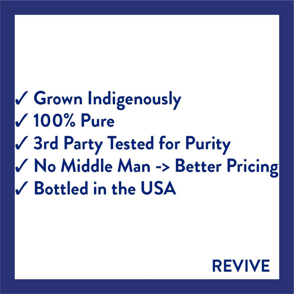 REVIVEEO Frankincense King massage oil application on skin