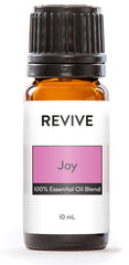 REVIVEEO Joy essential oil blend bottle close-up for diffuser use and aroma