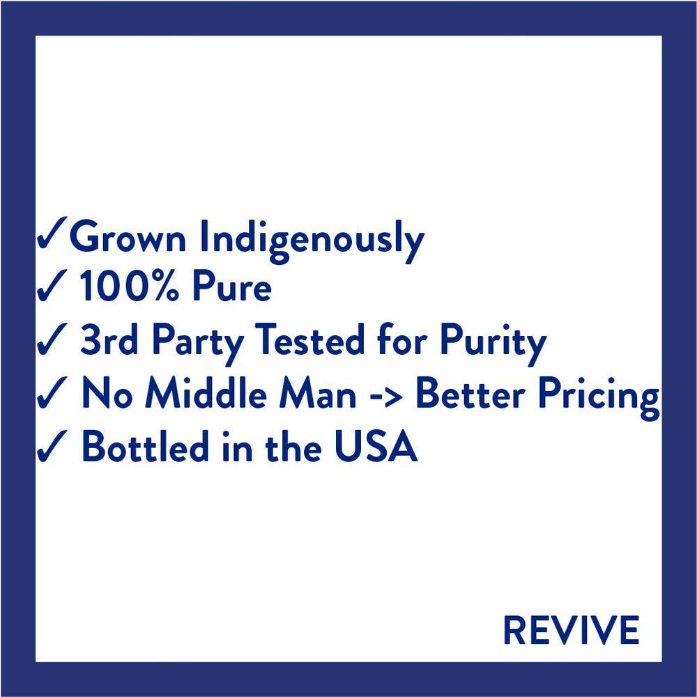 REVIVEEO Protect ingredients label highlights a pure plant-based blend.