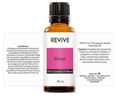 REVIVEEO Sleep bottle pour demonstrates easy handling for bedside diffusing.