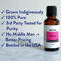 REVIVEEO Sleep diffuser in a cozy room creates a soothing nighttime aroma.