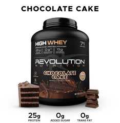 Revolution Nutrition High Whey scoop in shake ideal between meals