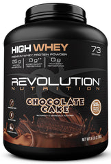 Revolution Nutrition High Whey tub front view for daily protein support