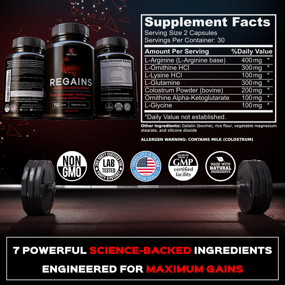 Revolution Science Regains daily routine scene integrating with workouts