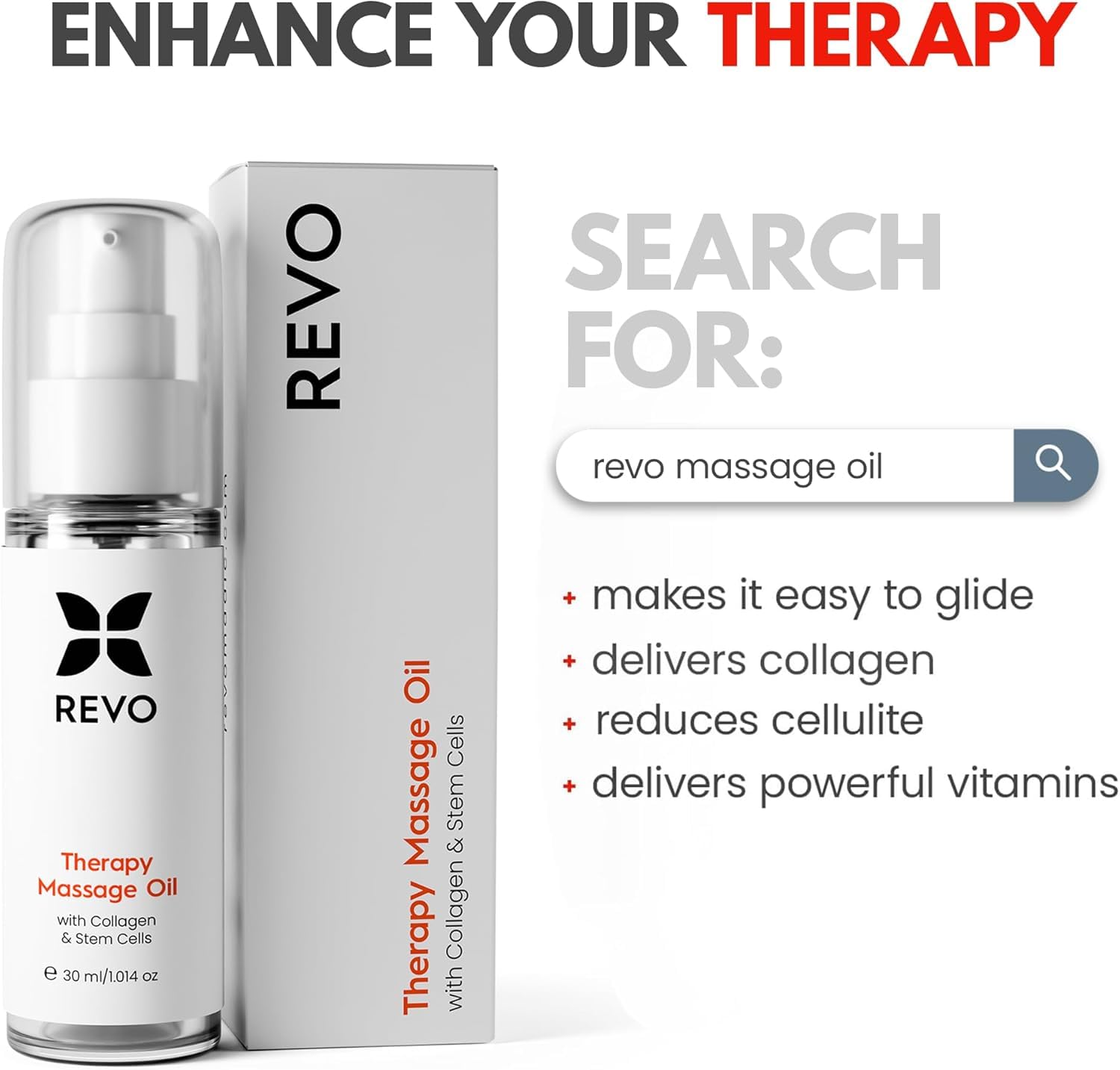 REVOMADIC REVO circulation boost with compact massager for easy use anywhere.
