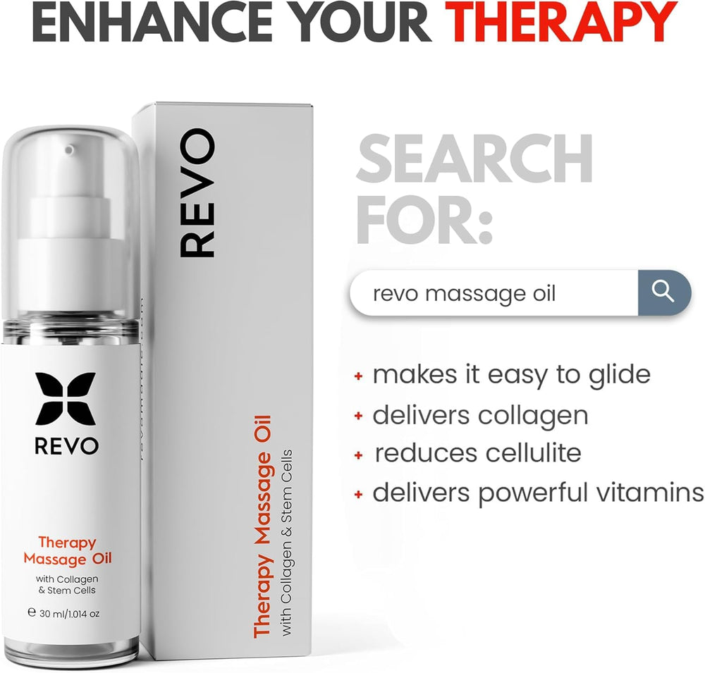 REVOMADIC REVO circulation boost with compact massager for easy use anywhere.
