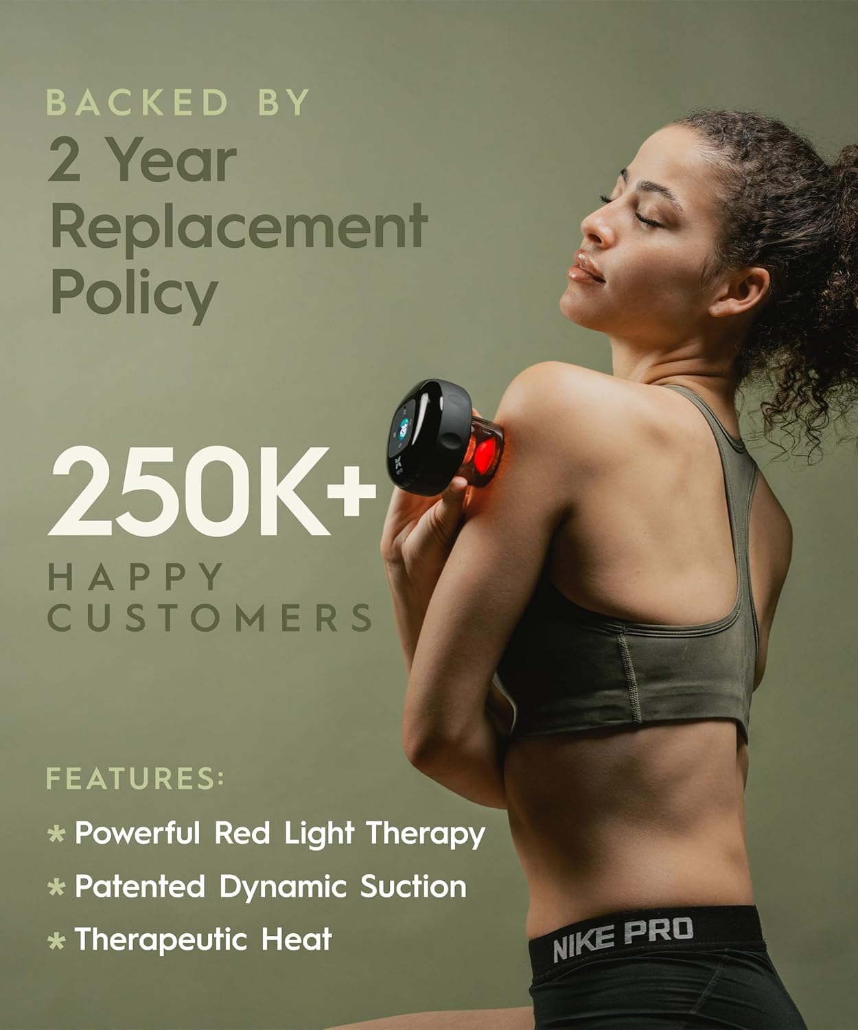 REVOMADIC REVO red light therapy panel stimulates microcirculation and skin appearance.