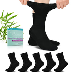 Revosoxs diabetic socks with bamboo viscose and loose top for a dry, comfortable fit.