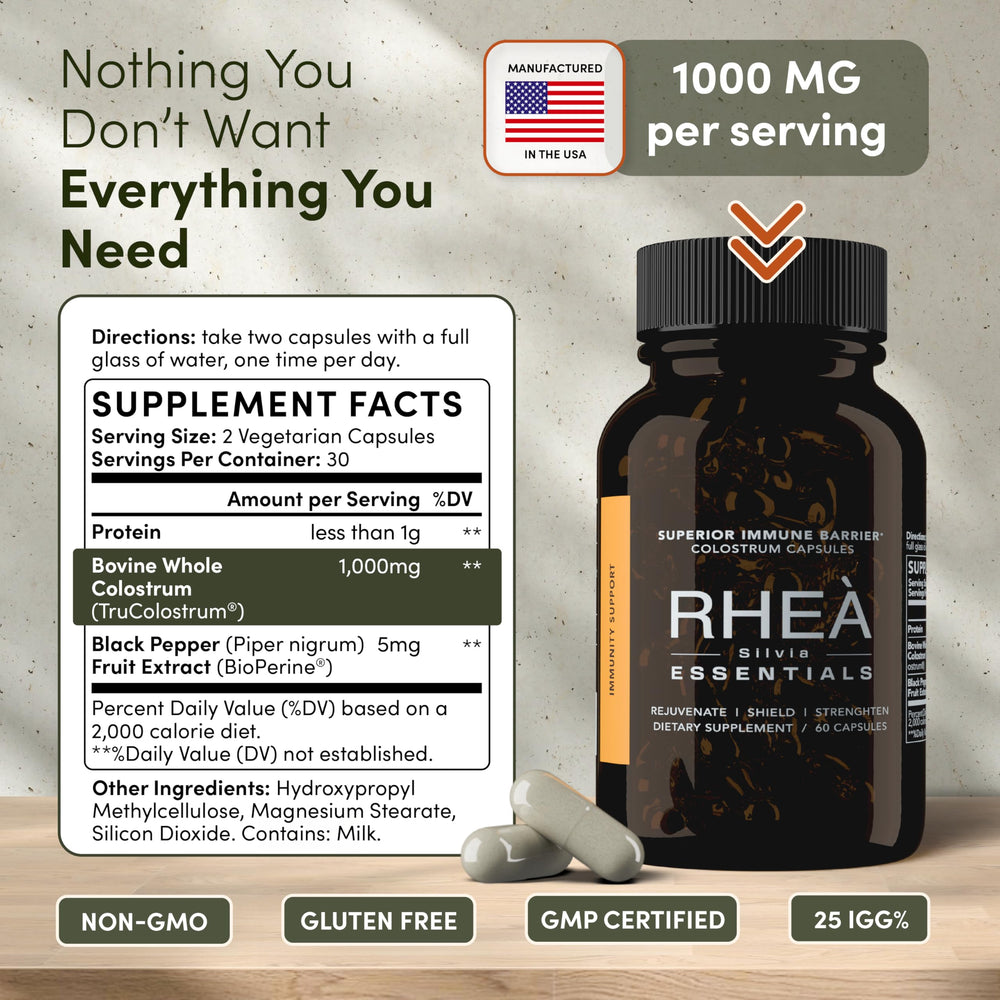RHEASILVIA packaging and branding conveying trust