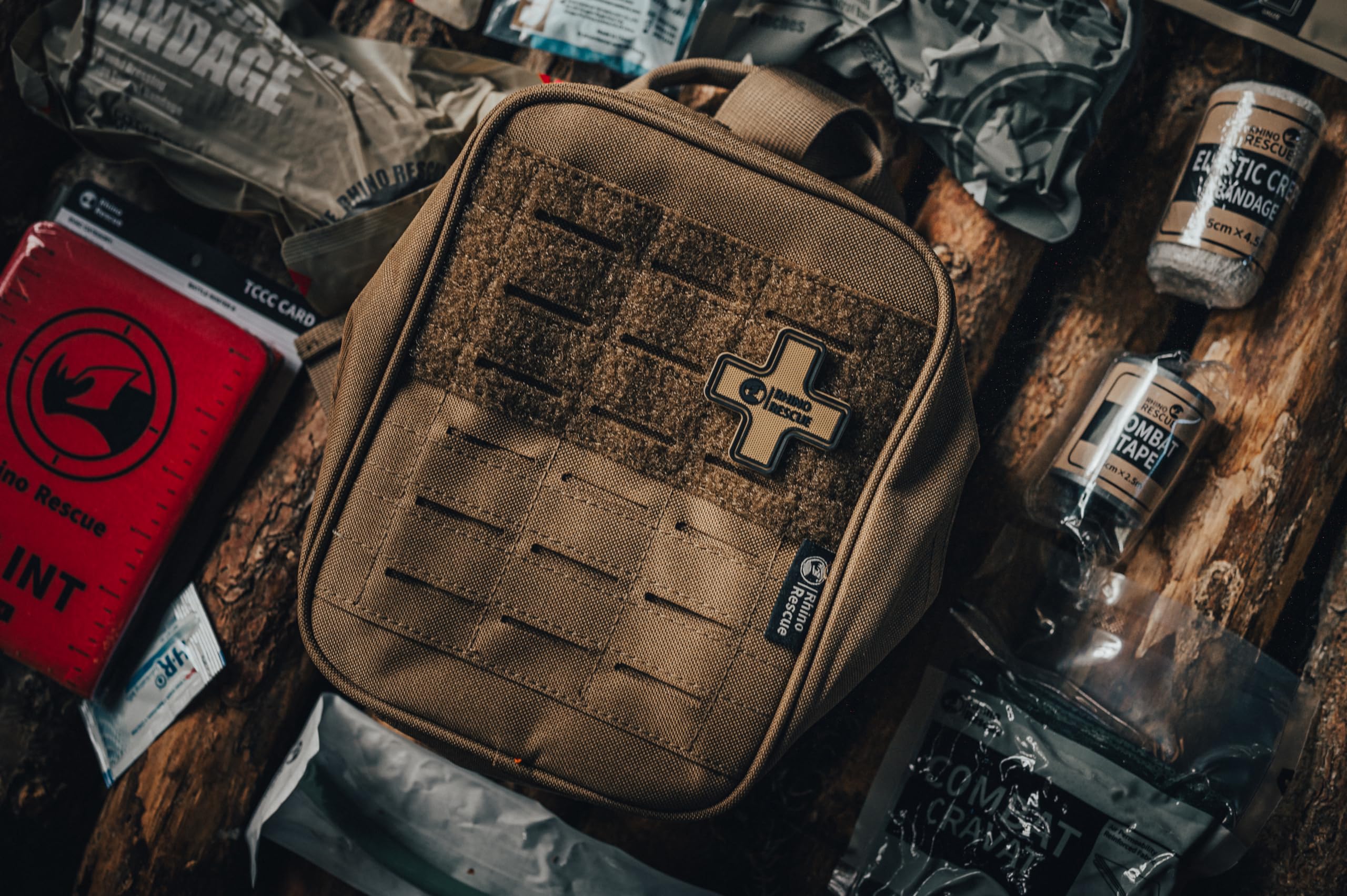 RHINO RESCUE MOLLE pouch kit organized field medical gear