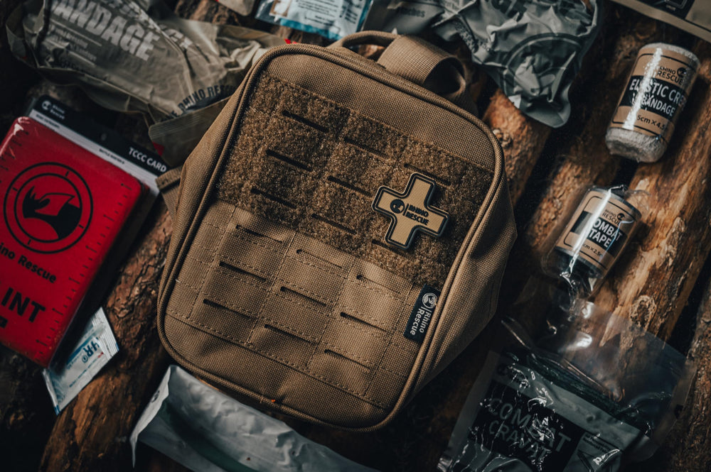 RHINO RESCUE MOLLE pouch kit organized field medical gear