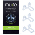 Rhinomed Mute Nasal Dilators – Medium 3 Pack for Snore Reduction & Better Sleep