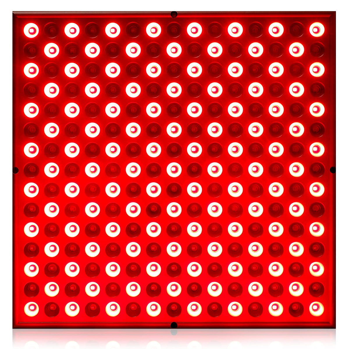 Rhmip LED red light panel front view with 660nm and 850nm for skin vitality