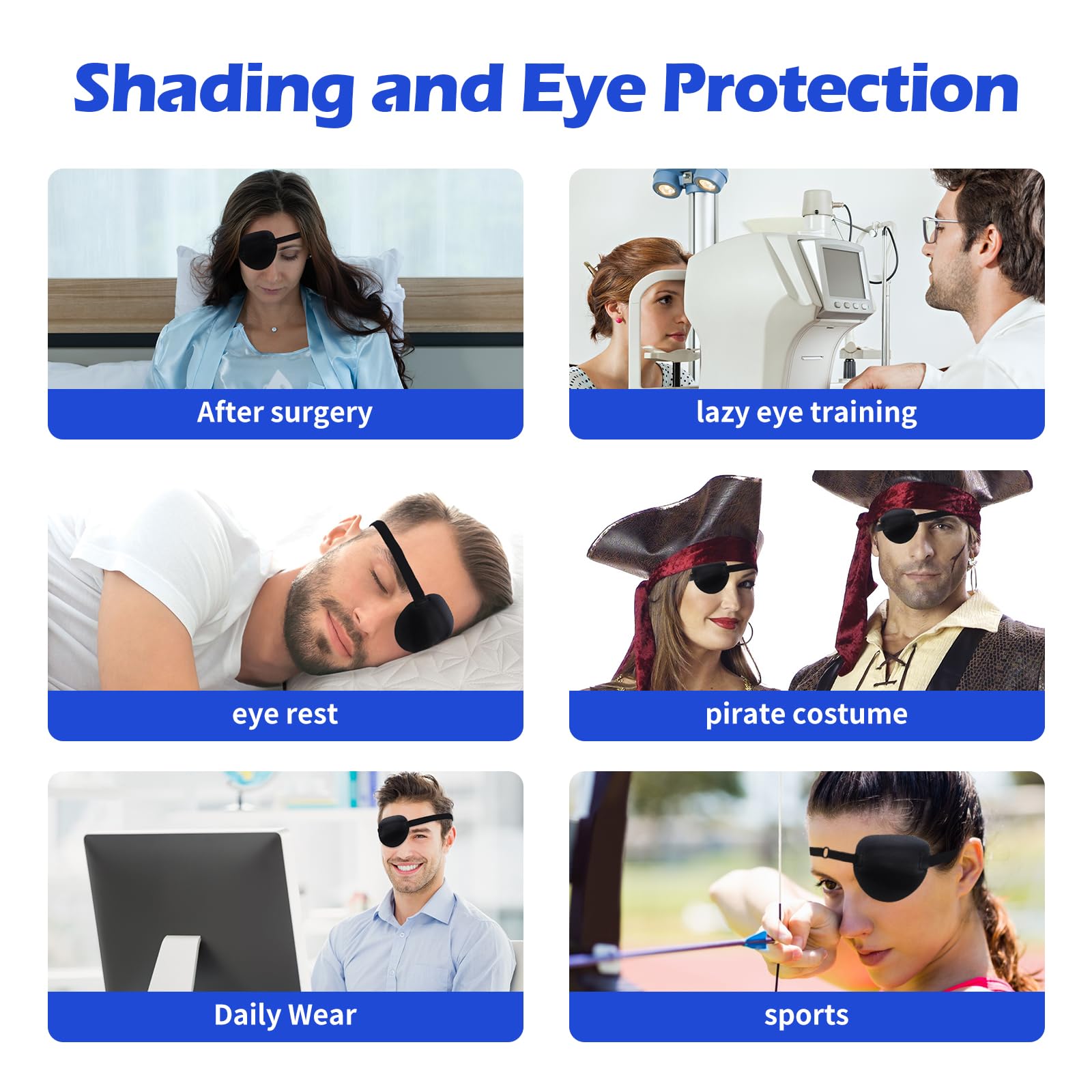 RIKEYO eye patch supports amblyopia routines with gentle coverage