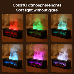 Rican ultrasonic diffuser emitting quiet mist for calm rooms