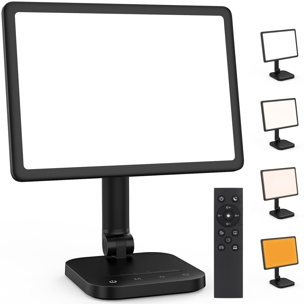 RICIAL Sun Lamp front panel with 12,000 lux brightness for daytime energy
