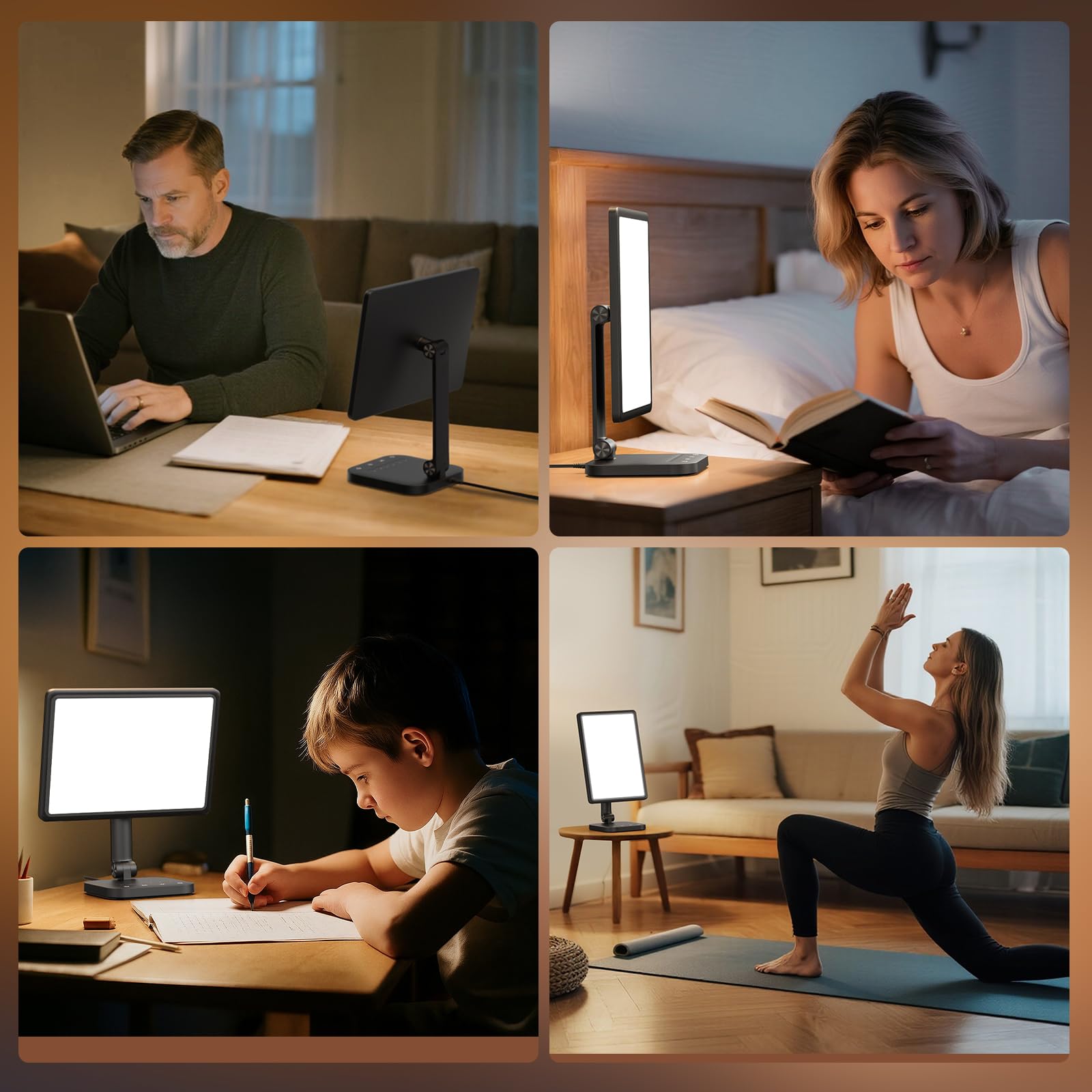 RICIAL Sun Lamp ideal for home office and daily use