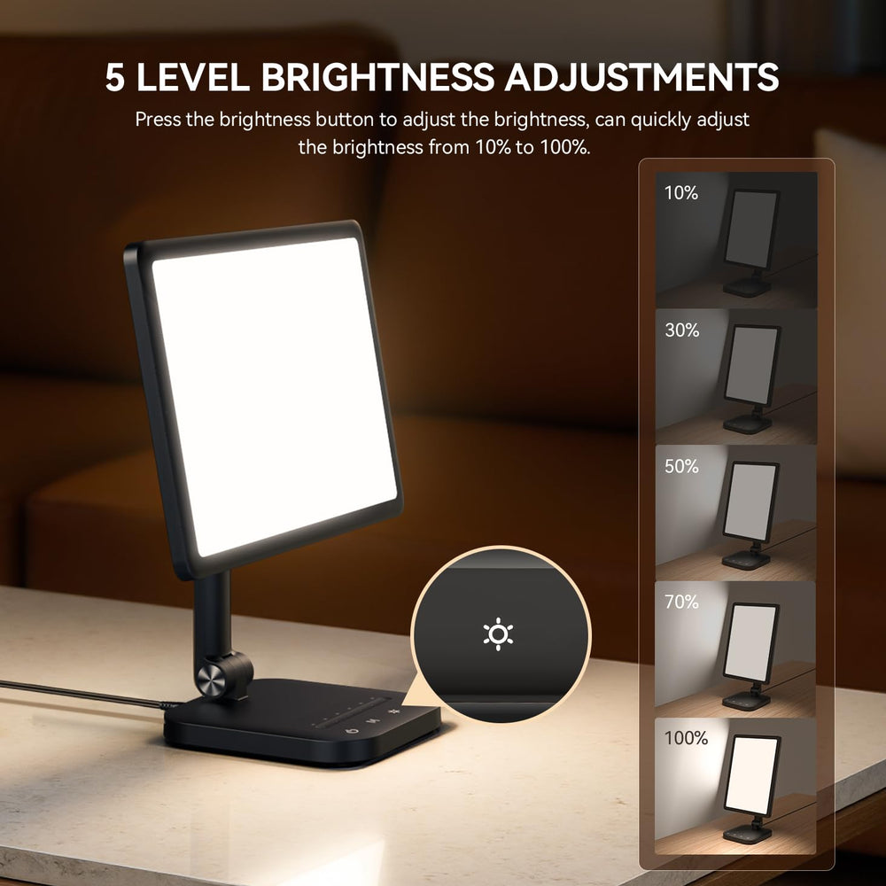 RICIAL Sun Lamp rotatable screen for versatile lighting angles