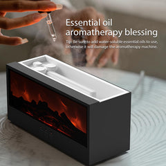 Rican ultrasonic diffuser emits fine mist for even fragrance distribution