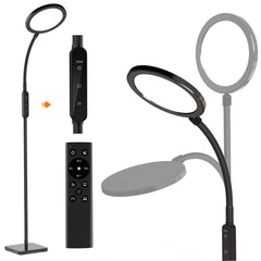 RICIAL 2-in-1 lamp front view for reading with daylight-style illumination
